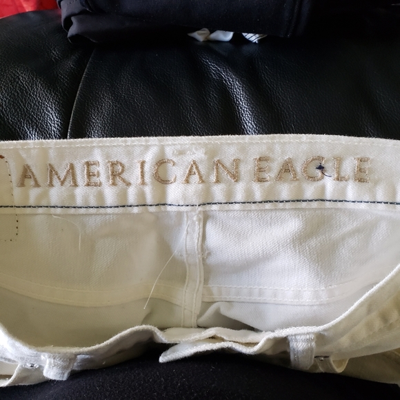 American Eagle White Denim Jeans - Picture 6 of 12